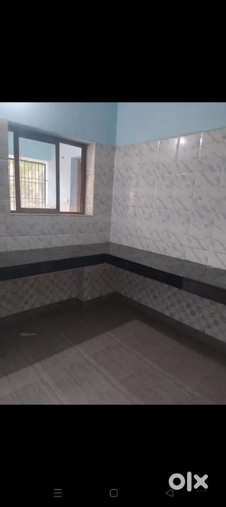 2BHK semi furnished appartment.