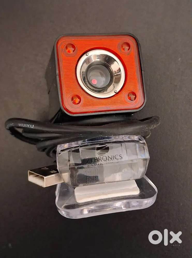 Zebronics webcam in perfect conditions (Like new)
