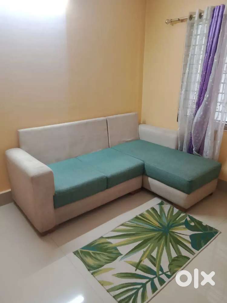 Comfortable Green Sofa