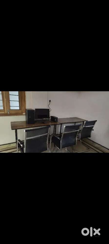 Computer with keyboard and mouse