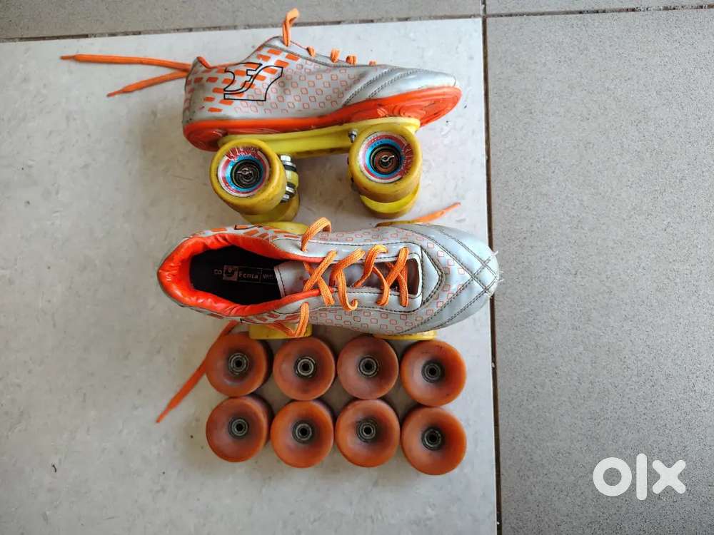 Important Skating with important baring viva weels and domes weels.