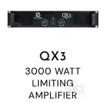 N LABS QX3 Power Amplifier Class AB 3000w New just used