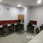 4 Cabin's with Workstation's fully furnished office space for rent
