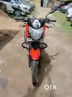 Bajaj Pulsar 135 red color fast adition bike for sell.