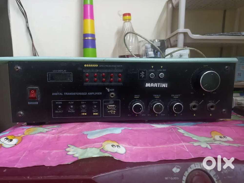 Amplifier full working or lcd tv