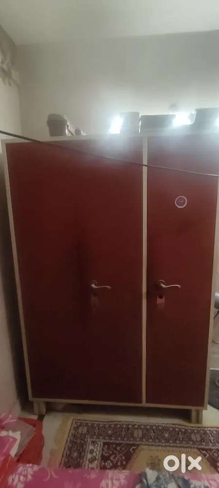 Eversafe Powder coated 3 door almirah