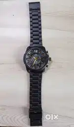 PREMIUM BLACK CHRONOGRAPH LUXURY WATCH