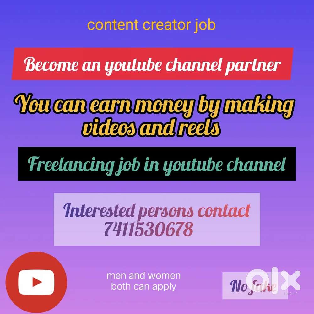 Youtube content creator