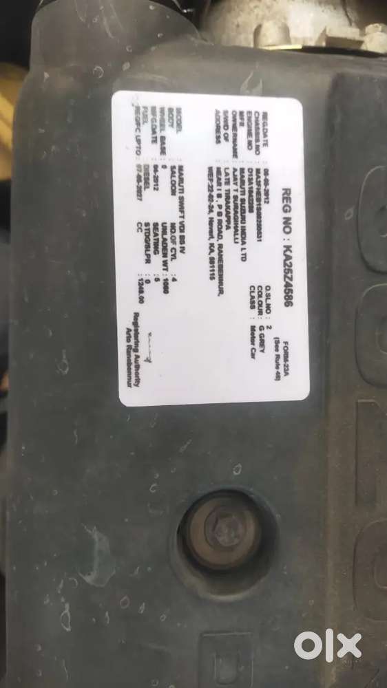 Maruti Suzuki Swift 2012 Diesel 152000 Km Driven urgent sale