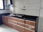 Beautiful 3 bhk semi furnished high rise flat near 150 feet Ring Road