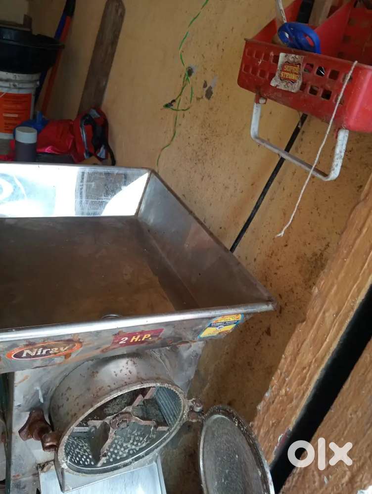 Ginger garlic paste machine