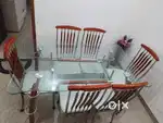 Dinning table with Six Chair
