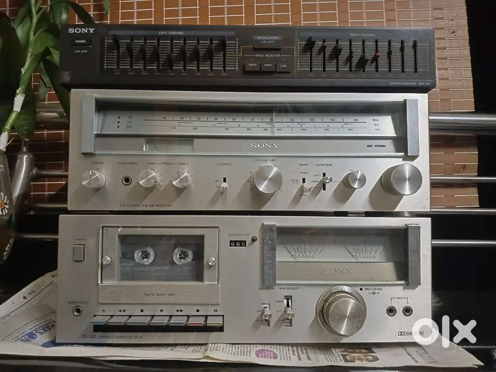 Antique Sony Predeck Amplifier deckamp with equalizer Brand:Sony