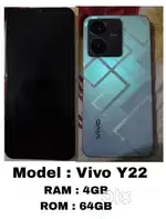 VIVO Y22 only 5000 Rupees