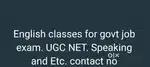 English Classes for all courses