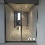 Glass door installation and fittings work
