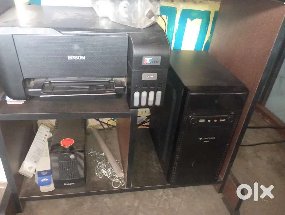 Computer  And Printer