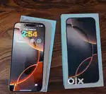 iPhone 16 Pro Max Desert Titanium 256GB Brand New Condition with Box