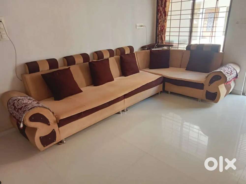 L shape sofa
