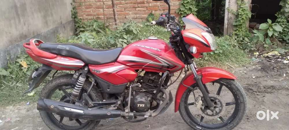 TVS phoenix 125 cc want to sell, maintained one handed running bike.