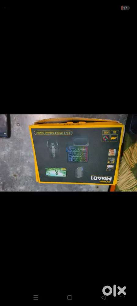 4 in one combo keyboard and mouse smooth gameplay PUBG Free fire