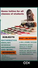 HOME TUITION (CBSE/ICSE)