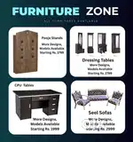Furniture Zone - Folding Cots Beds Mattress Available