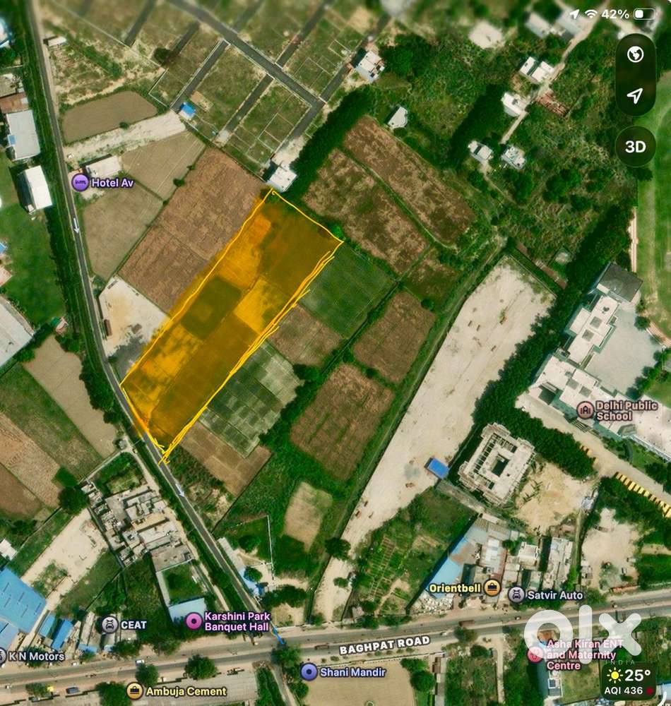 Primest locationwith best ever connectivity with delhimeerut and nh 48