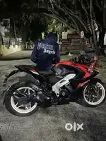 Pulsar RS200 Burnt Red Satin Black