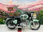 ROYAL ENFIELD CLASSIC 350CC DISC BRAKE BS3 GREEN COLOUR MODEL 2017