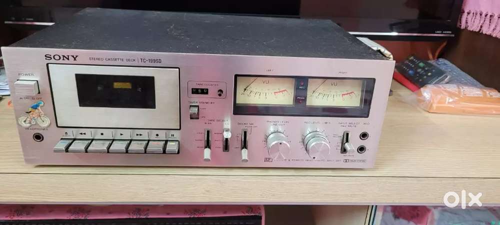 Sony vintage cassette deck