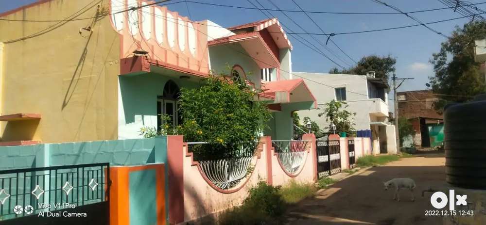Modern Duplex House with garden space as peaceful road and parking.