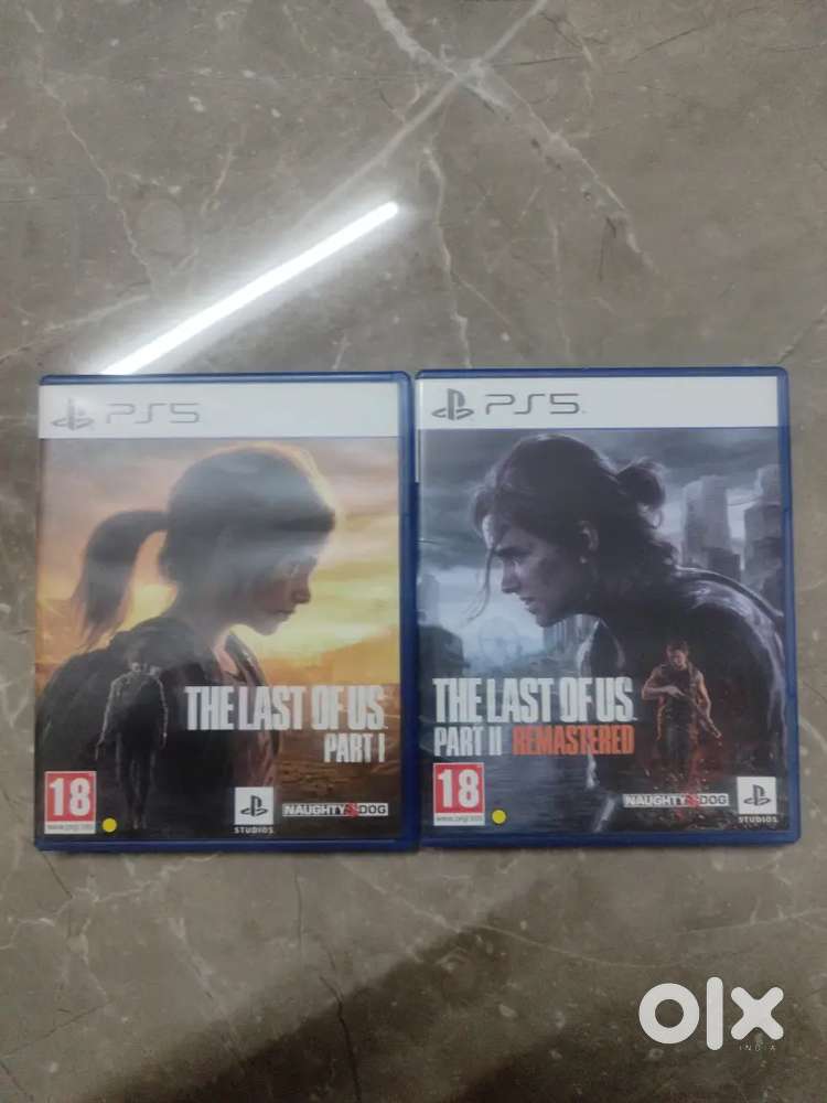 The Last of Us part 1 & 2 PS5