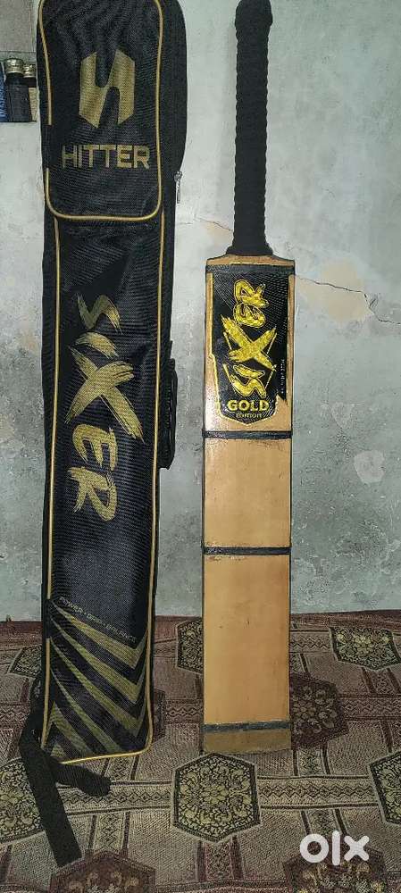 Hitter, sixer gold edition bat
