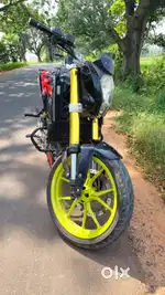 Bike is very condisen