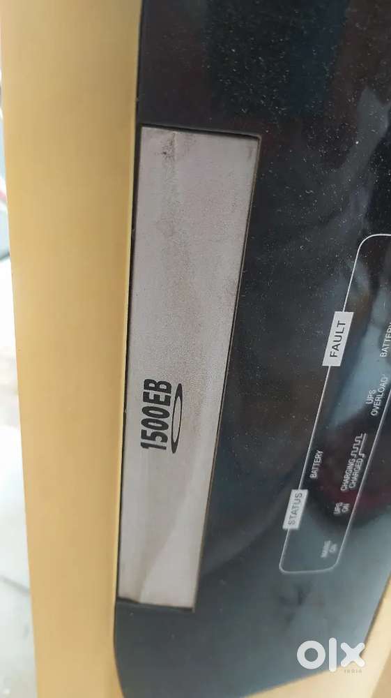 Inverted 1500va  2. Big batteries livgard