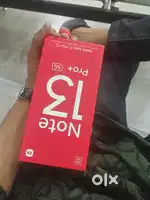 Mi note 13 pro plus with box charger