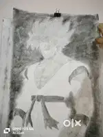 My drawing is of goku realistic