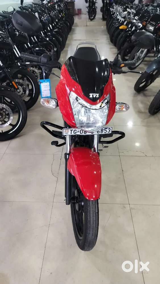 TVS sport Els racing red neat condition