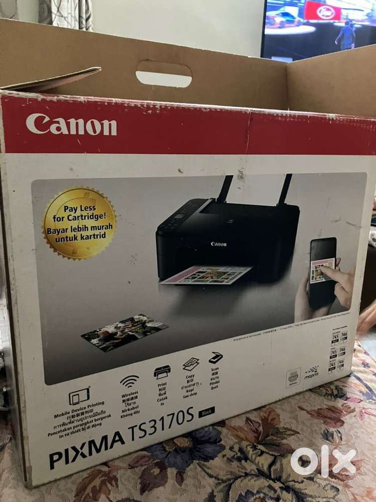 CANON PIXMA coloured/black and white ink printer
