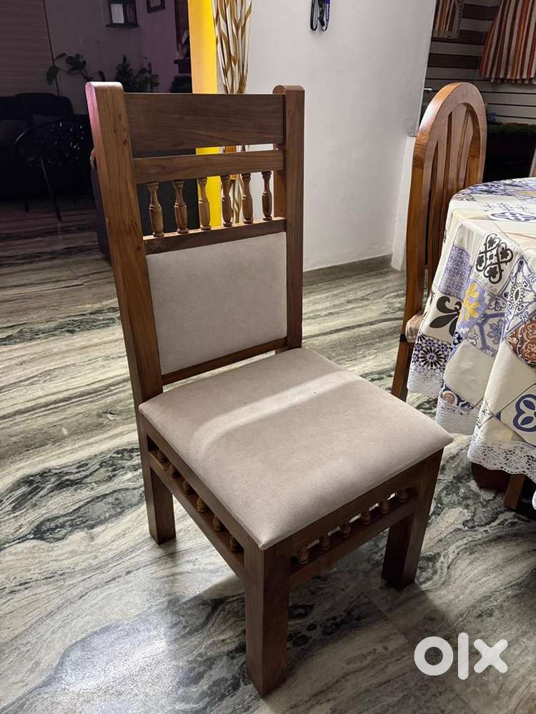 Unused dining chairs