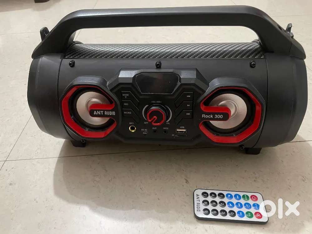 Ant Speaker with all accessories (Good Sound & Bass)