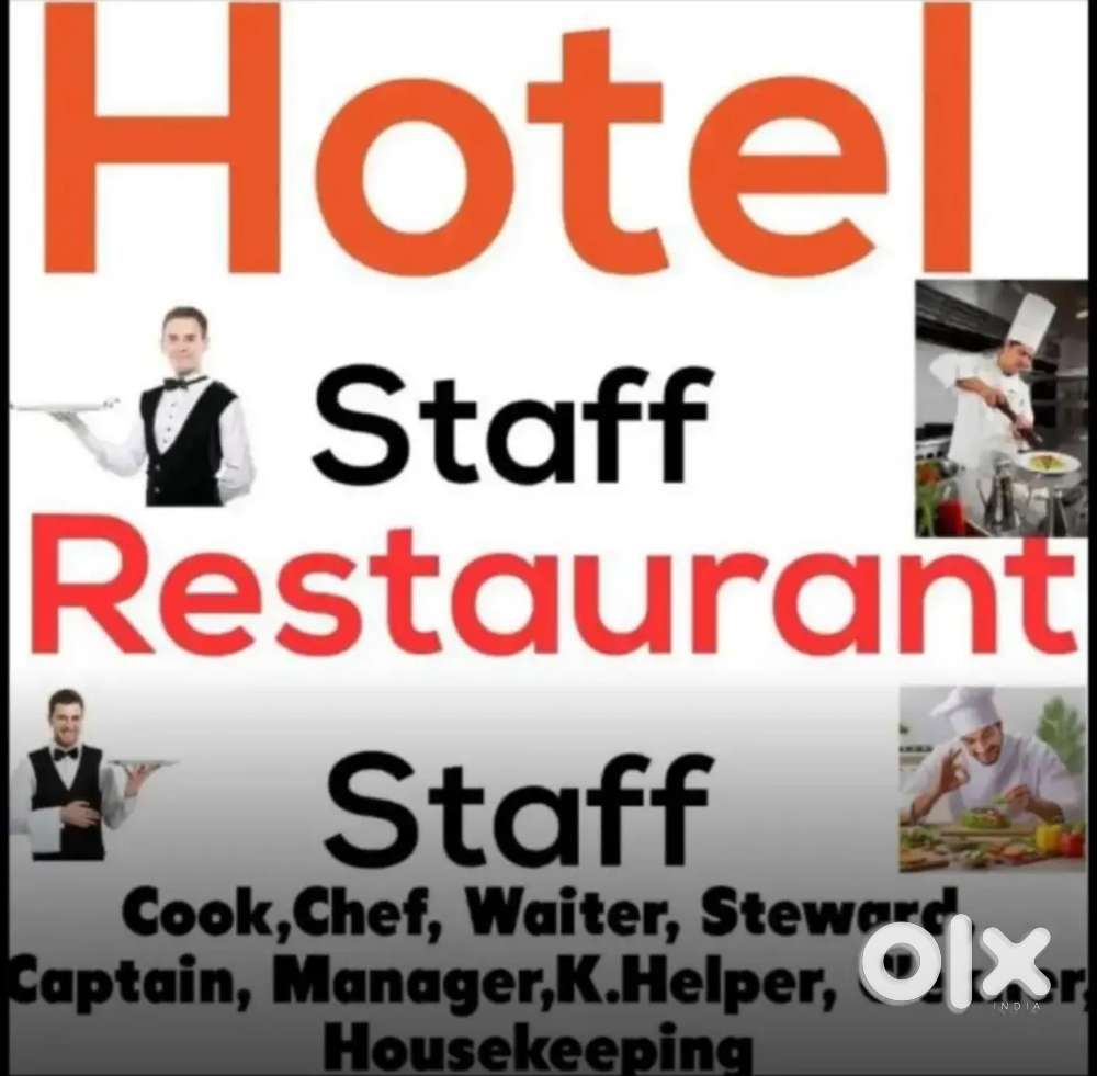 We Provide Hotel / Restaurant /Fast Food Staff All In Over Maharashtra