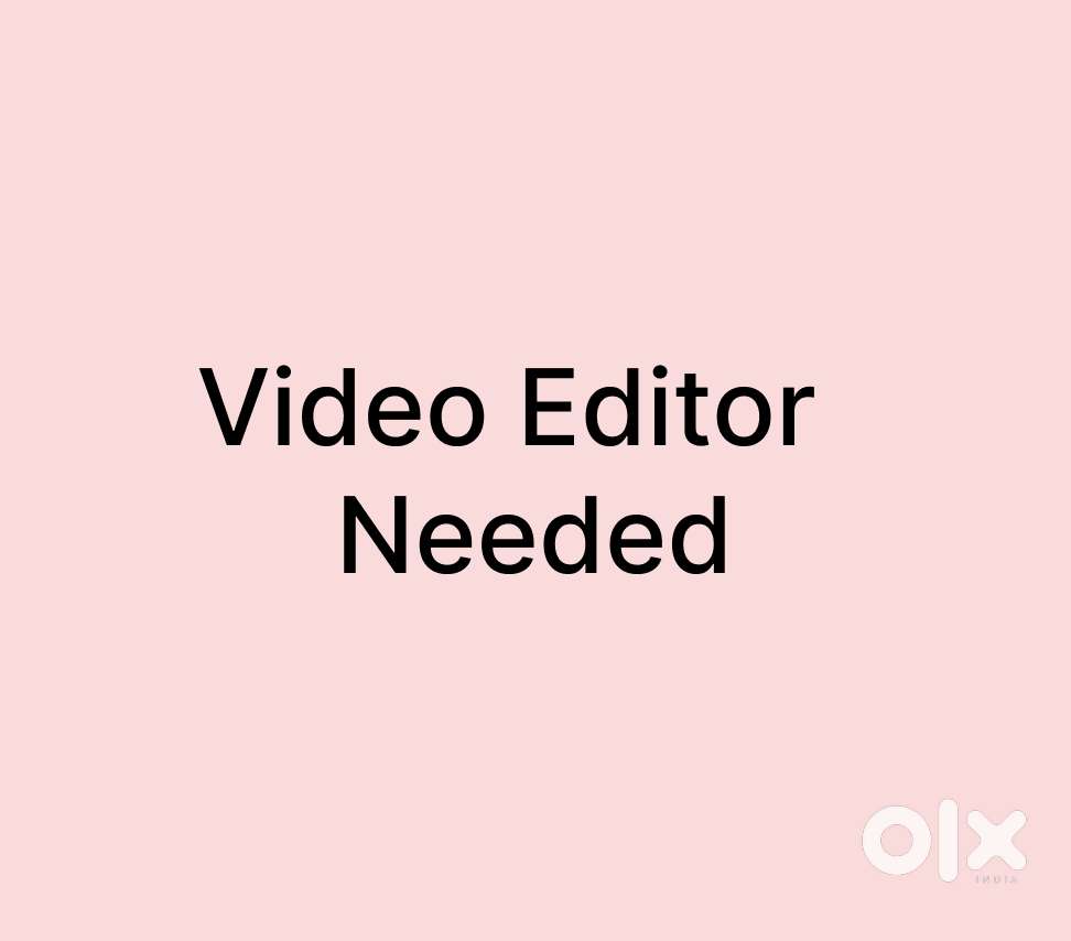 Video Editor Needed for youtube video