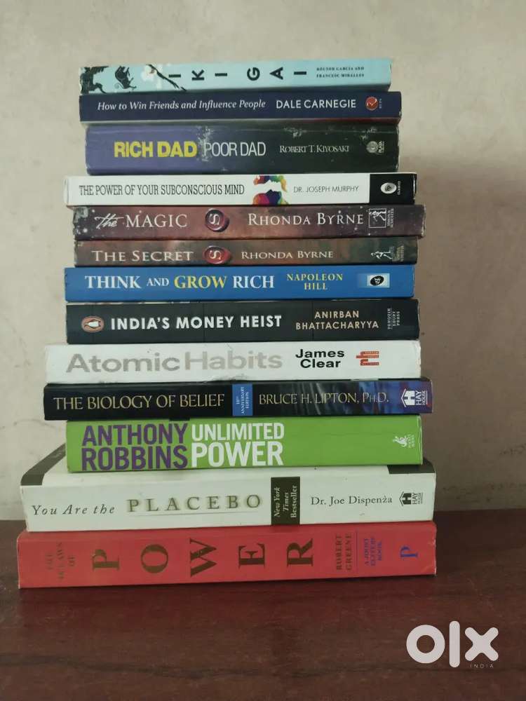13 English used books combo.₹1400+courier charge