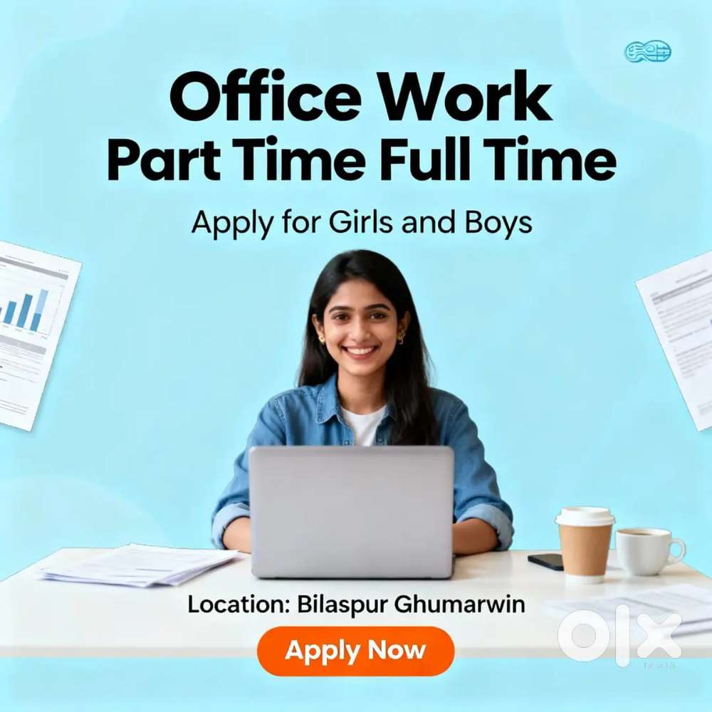 Office work part-time full time