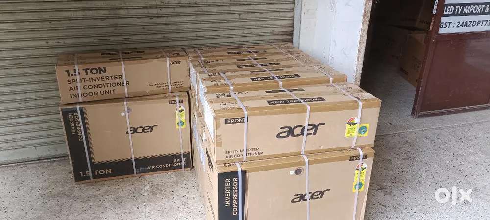 1.5 ton 3 star acer brand new seal pack convertible ac 26499