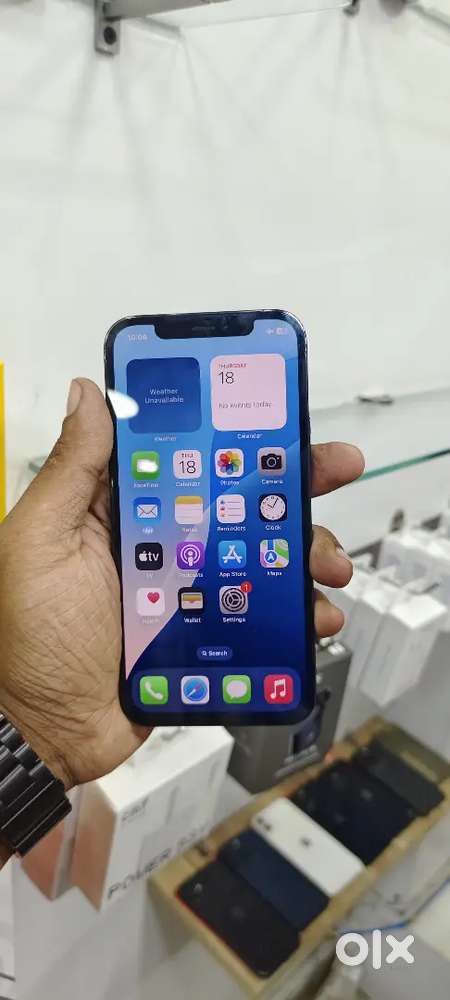 IPHONE 12PRO 256GB NAVY BLUE COLOUR FULL BOX 88 BATTERY HEALTH
