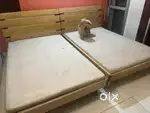 Two single beds