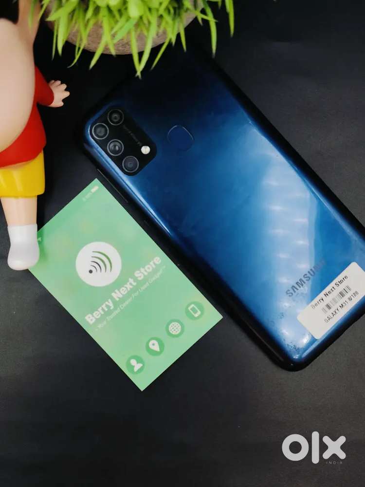 SAMSUNG GALAXY M31 8/128GB - PRISTINE CONDITION MOBILE WITH BILL.